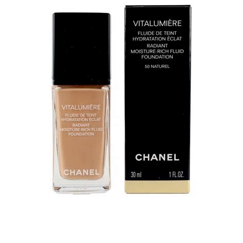 chanel vitalumiere 50 naturel|chanel vitalumiere foundation color chart.